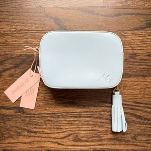 Pop & Suki Leather Camera Bag with Removable Tassel | NWT